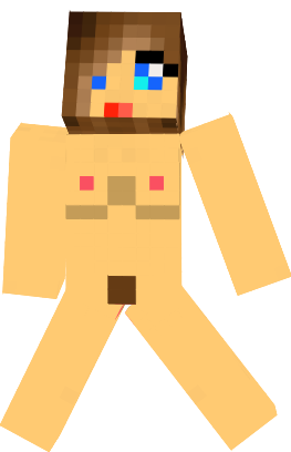 Minecraft Naked Girl Skin.